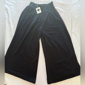 Daily Practice Free People Wide Leg Knit Pants NWT $108 Retail